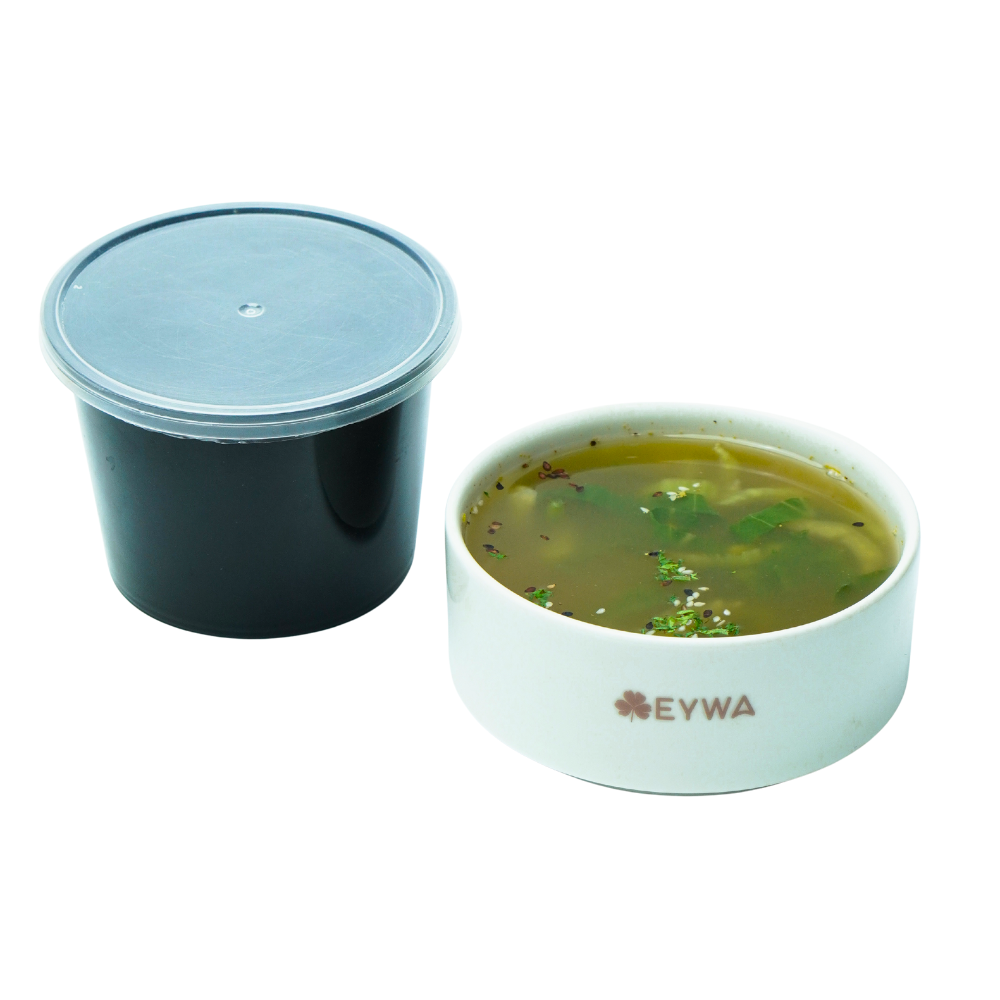 ASIAN VEGGIE BROTH WITH BOKCHOY AND SHIITAKE MUSHROOM – VEG